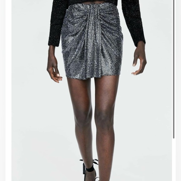 Zara sequin skirt - Picture 2 of 5